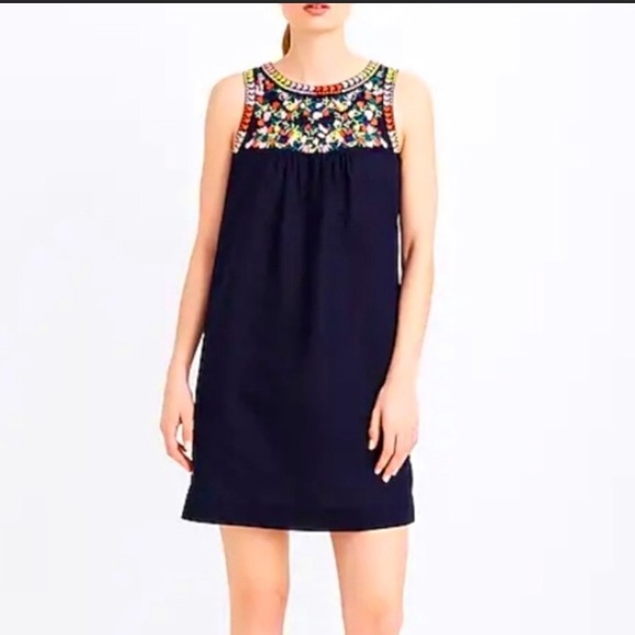 J. Crew | Dresses | J Crew Embroidered Linen Blend Shift Dress Size | Poshmark J. Crew | Dresses | J Crew Embroidered Linen Blend Shift Dress Size | Poshmark